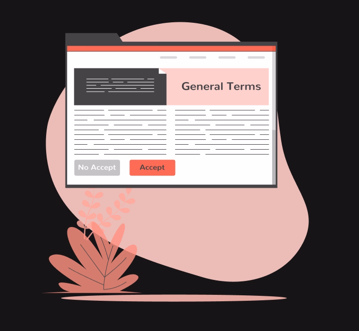 Terms and Conditions Illustration